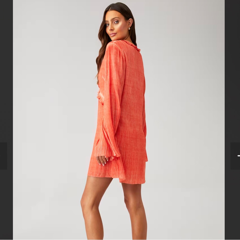 Rococo Sand Coral Mini Dress River Coral Bell